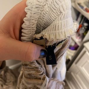 Tie behind neck dress